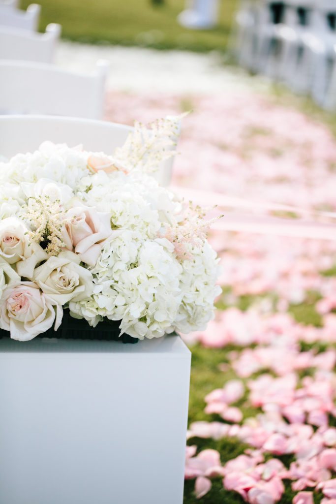 Perfect Petal aisle piece