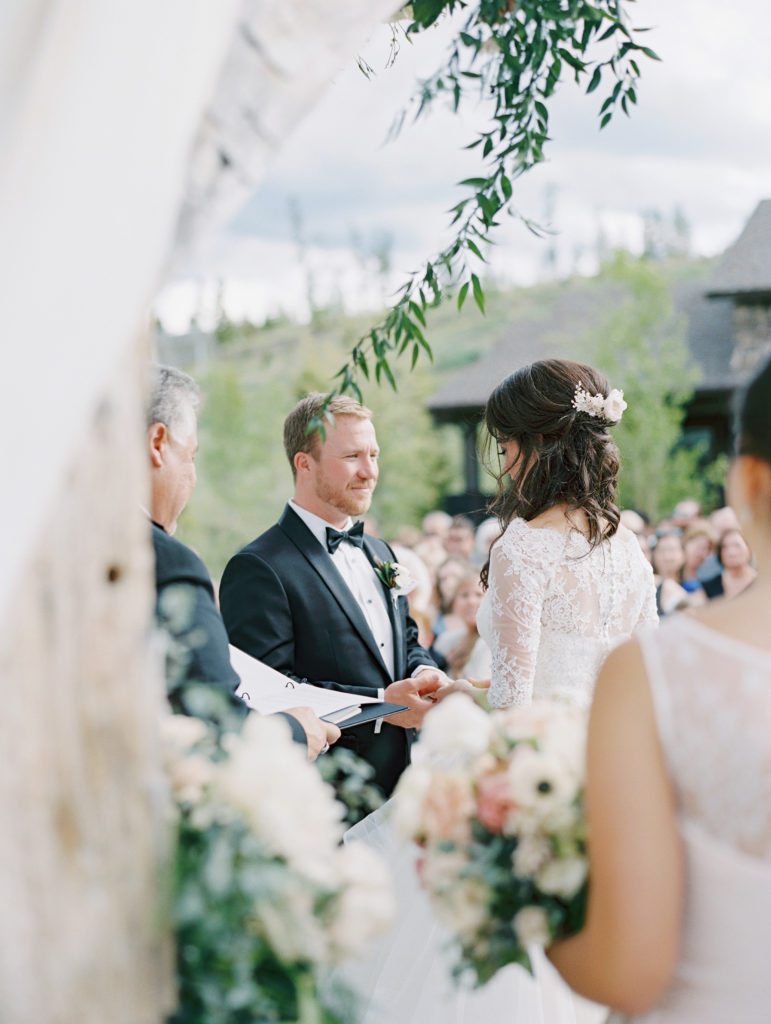 devils thumb wedding ceremony