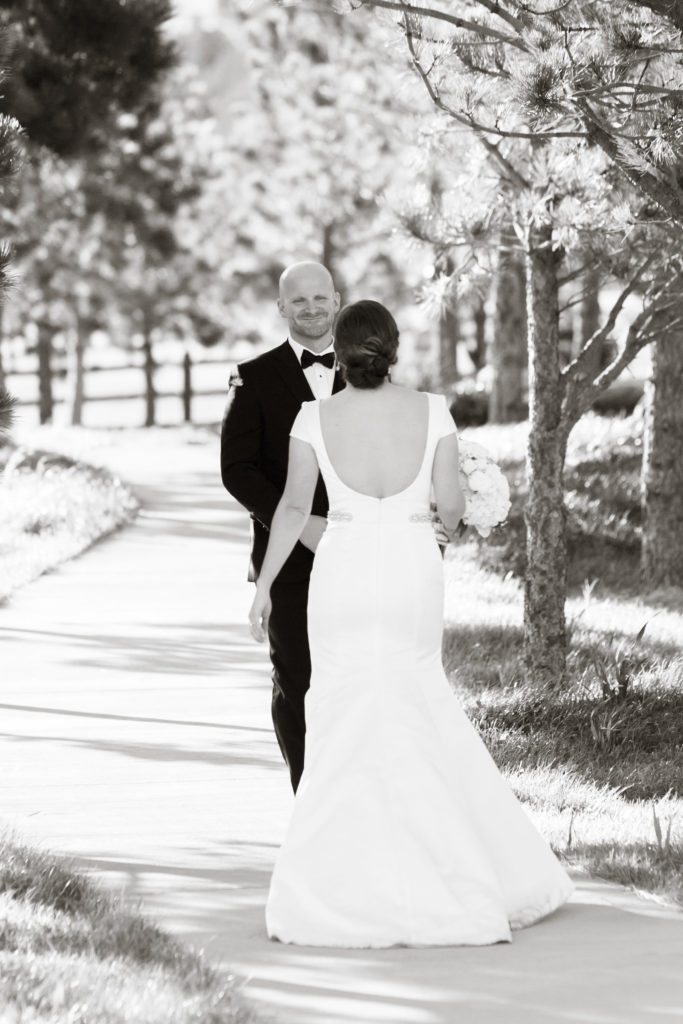 black and white first look