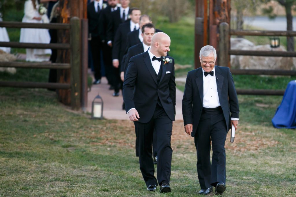 grooms men Denver wedding planner