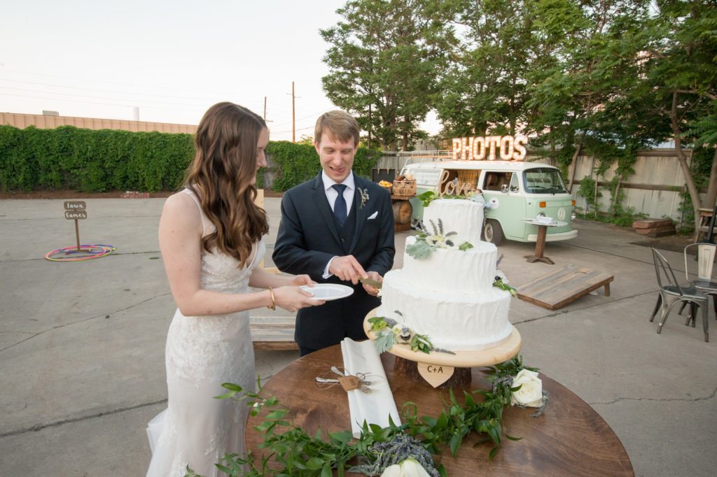 buttercream wedding cake