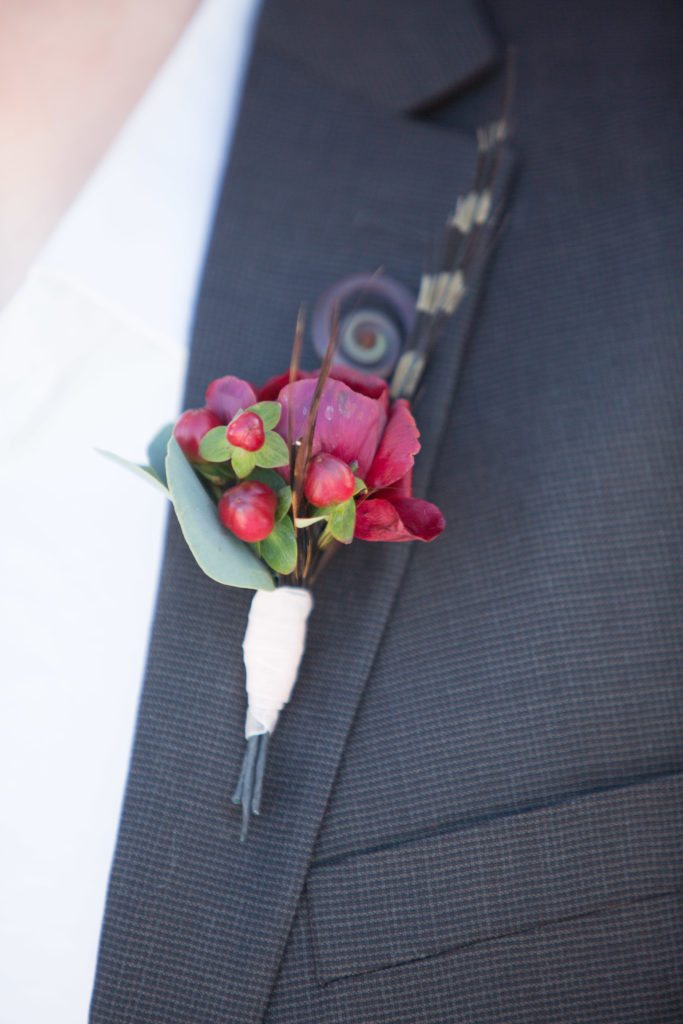 winter boutonniere