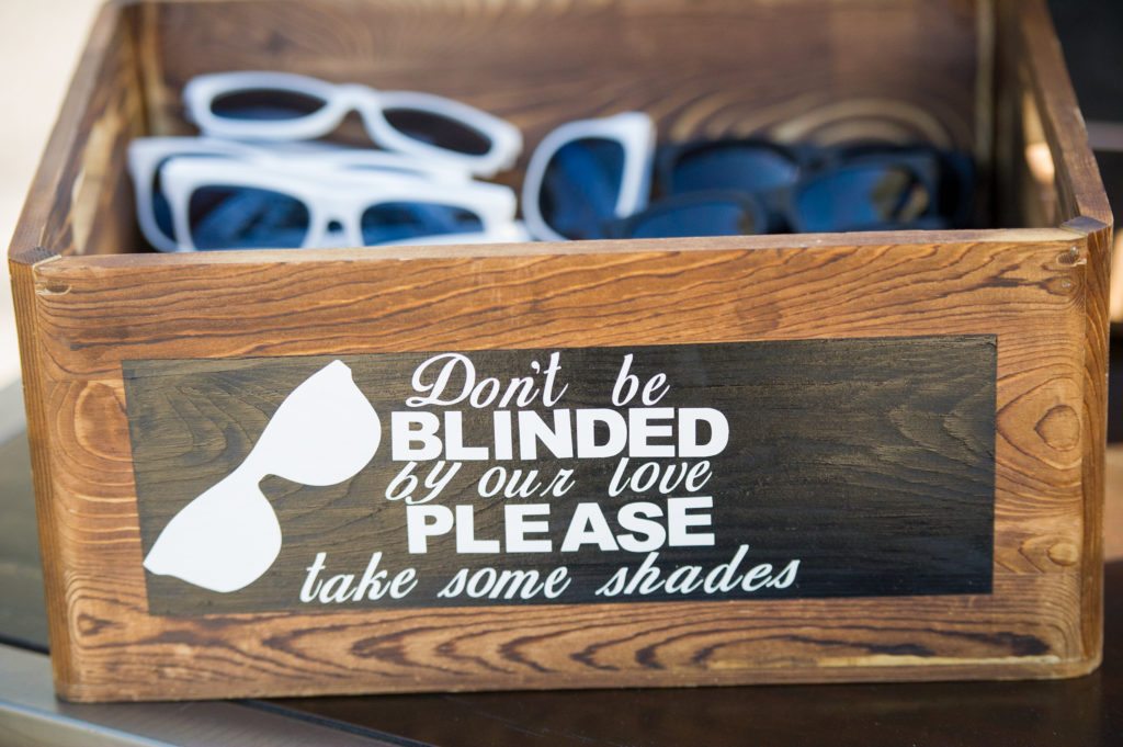 wedding sunglasses