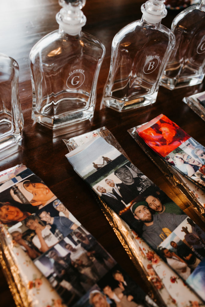 customized glassware wedding party gifts cloud 9 weddings