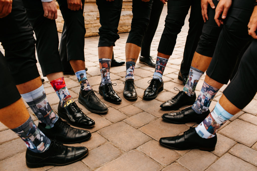 matching socks wedding party gifts cloud 9 weddings